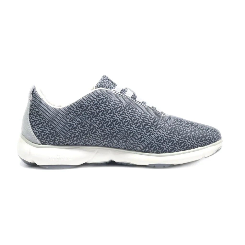 Geox Sport Shoes Fabric Grey Colour For Women