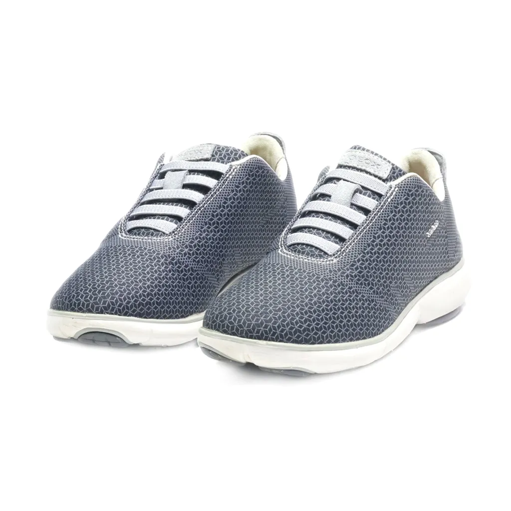 Geox Sport Shoes Fabric Grey Colour For Women