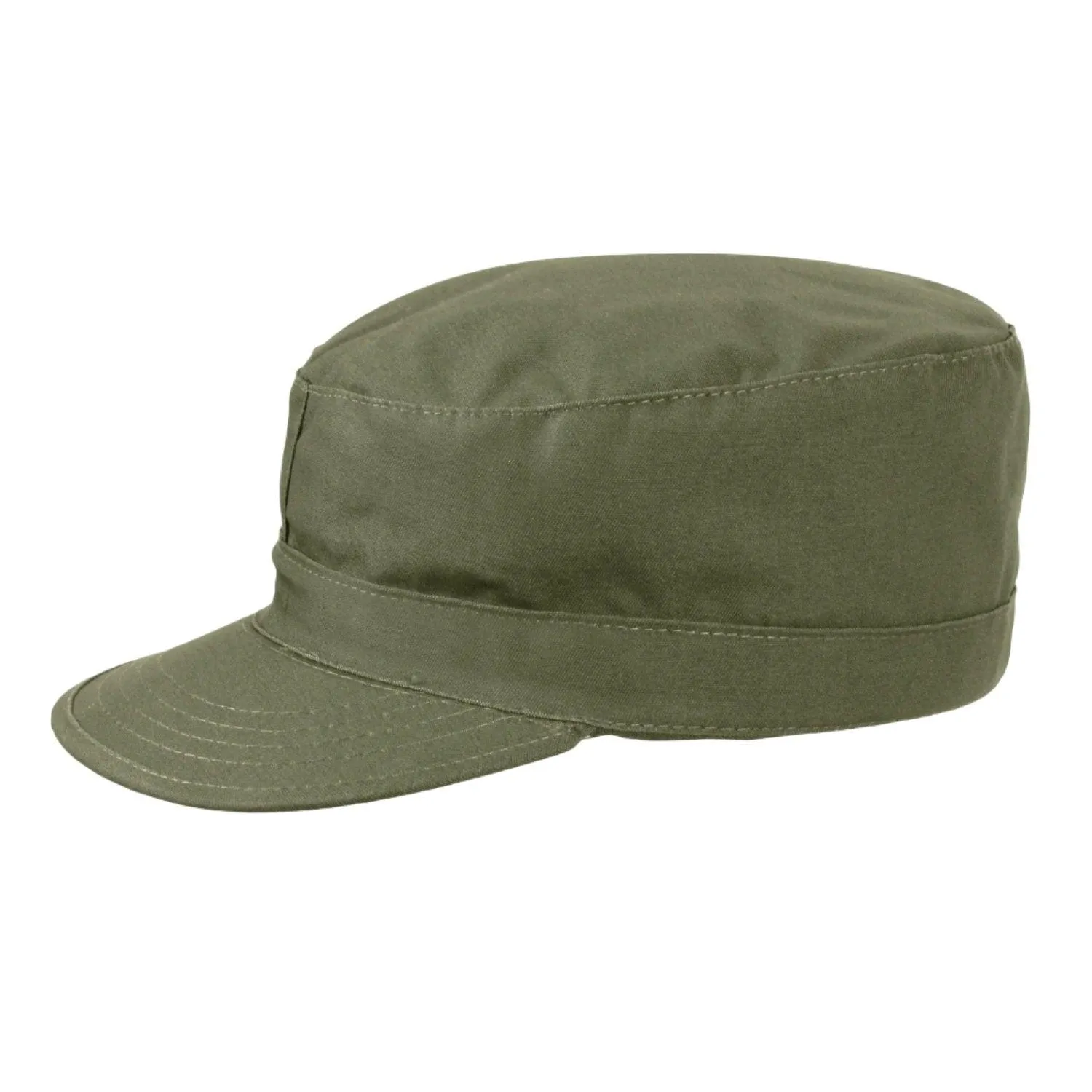 G.I. Type Combat Caps With Flaps - Olive Drab