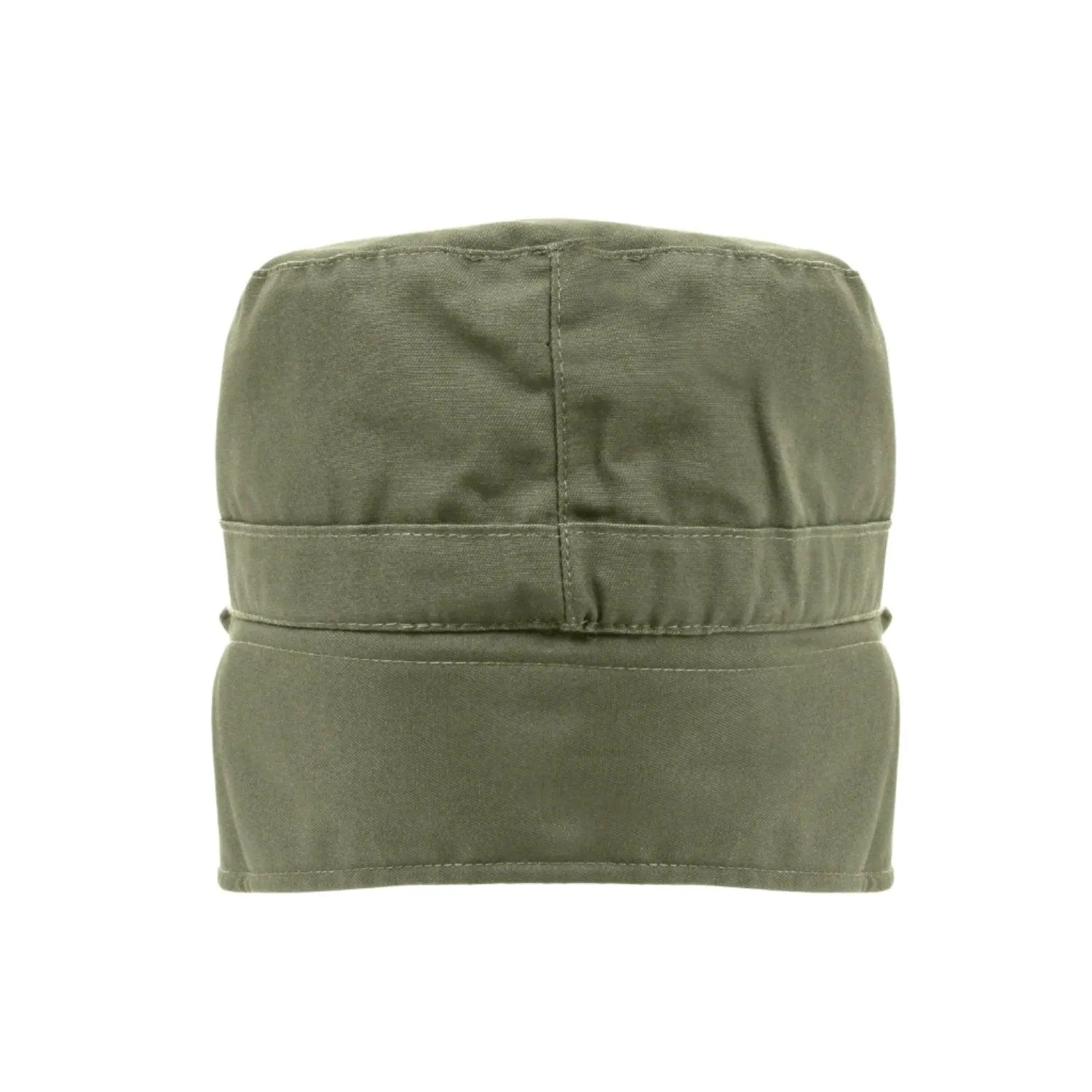 G.I. Type Combat Caps With Flaps - Olive Drab