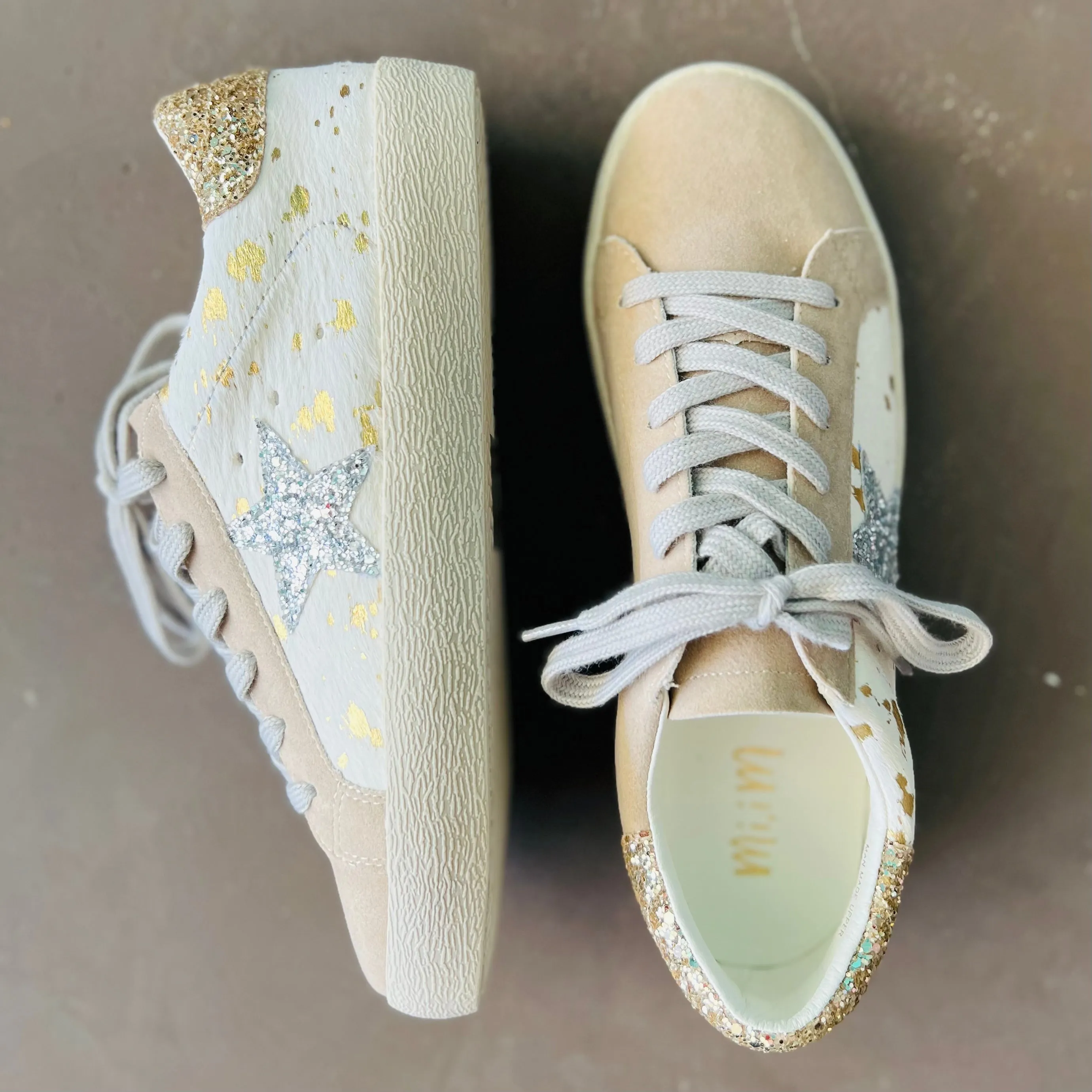 Golden Cow Sneakers