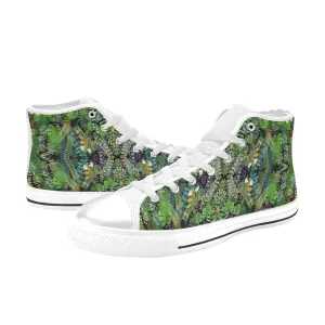 Graphic Jungle High Top Women's Shoes