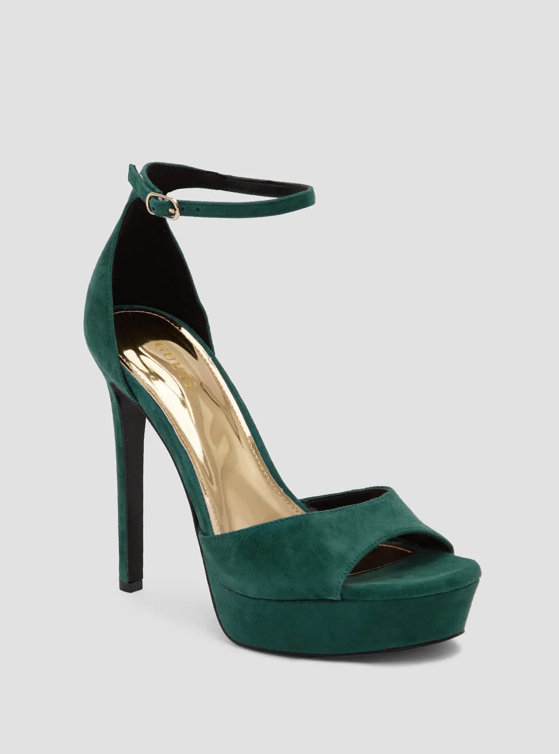 Green Cadlyy High Heels