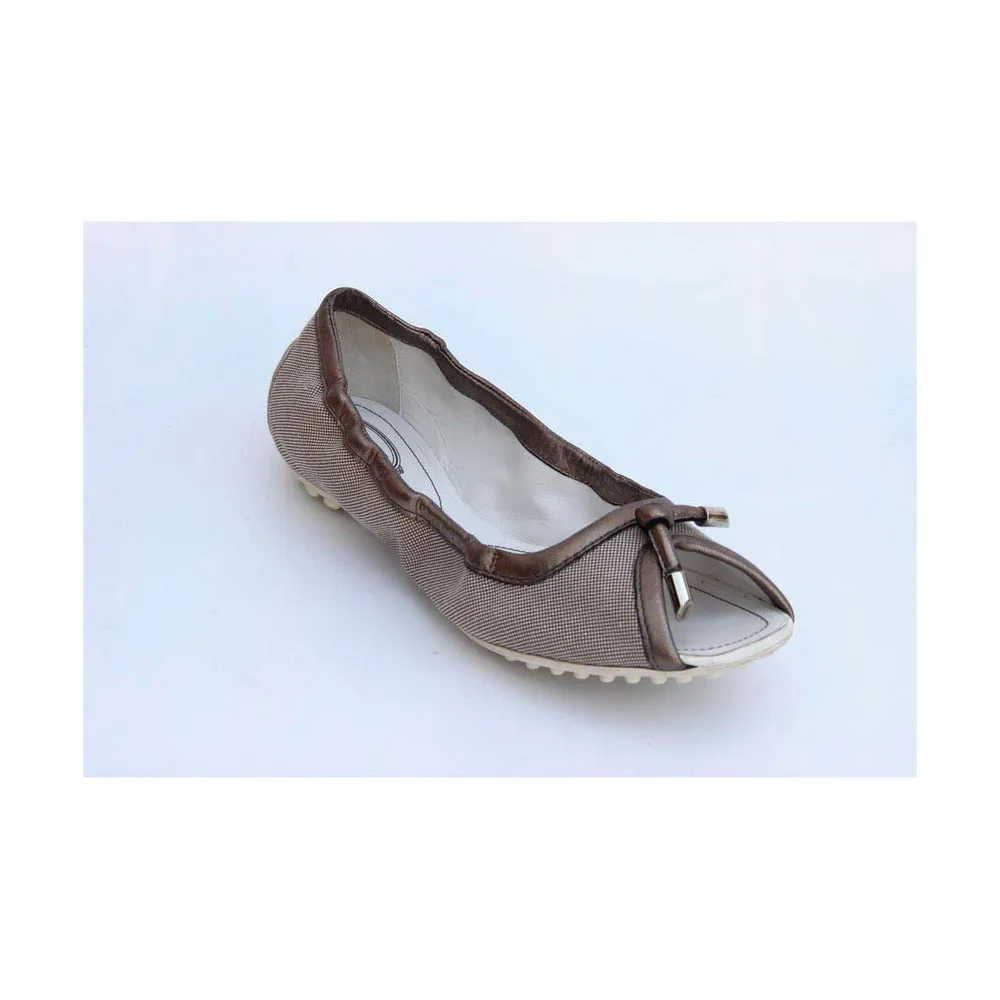 Grey 37.5 EUR - 7 US (250mm) Tods ladies ballerina XXW0IV055903KA7976