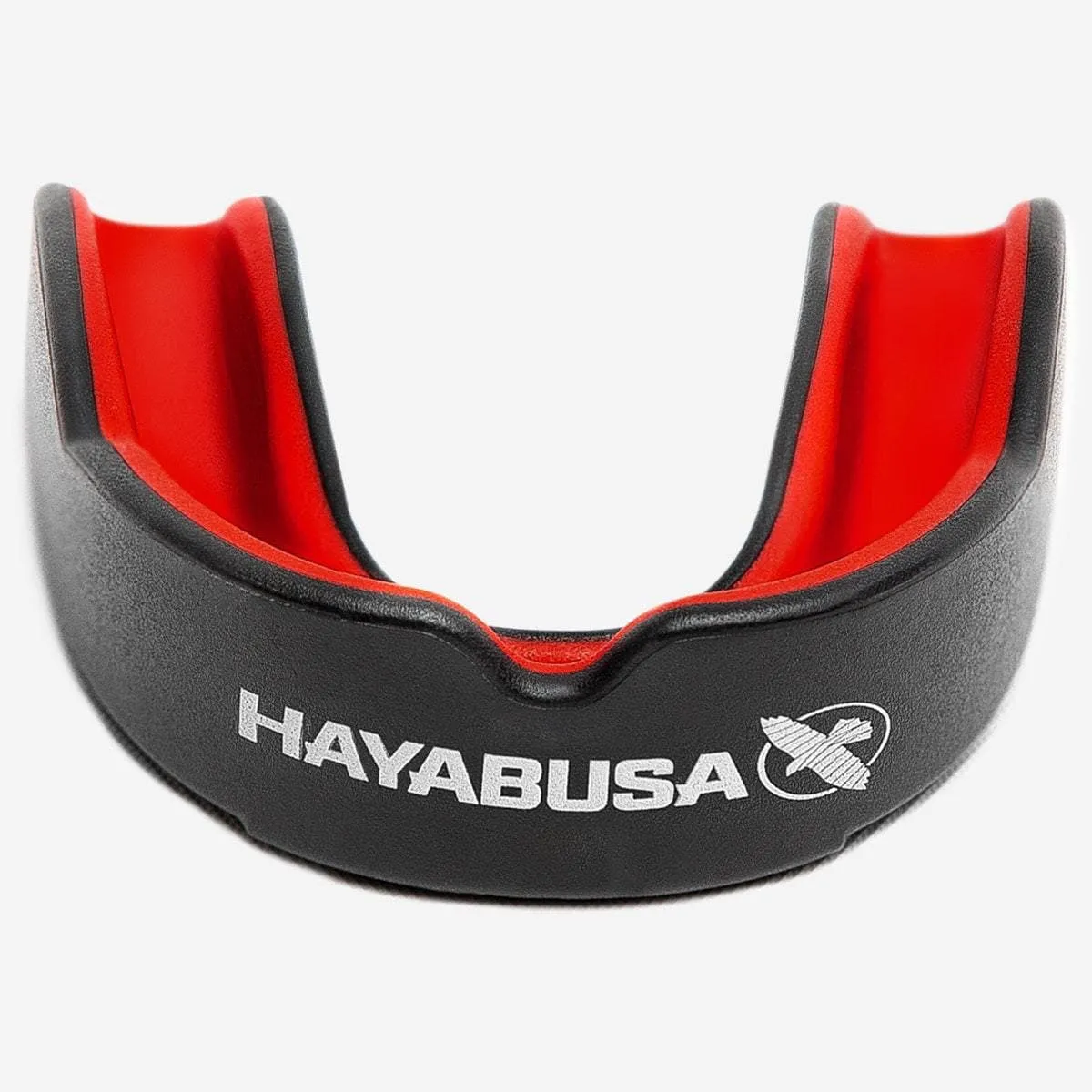 HAYABUSA COMBAT MOUTH GUARD - BLACK/RED