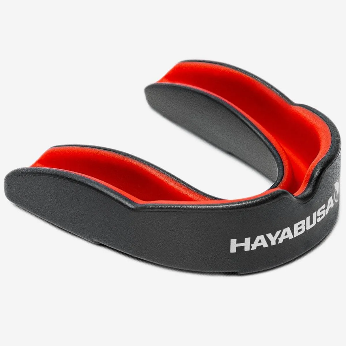 HAYABUSA COMBAT MOUTH GUARD - BLACK/RED