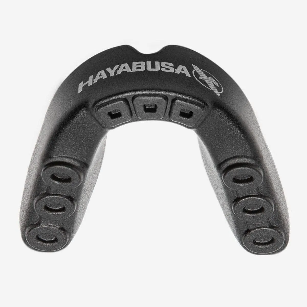 HAYABUSA COMBAT MOUTH GUARD - BLACK/RED