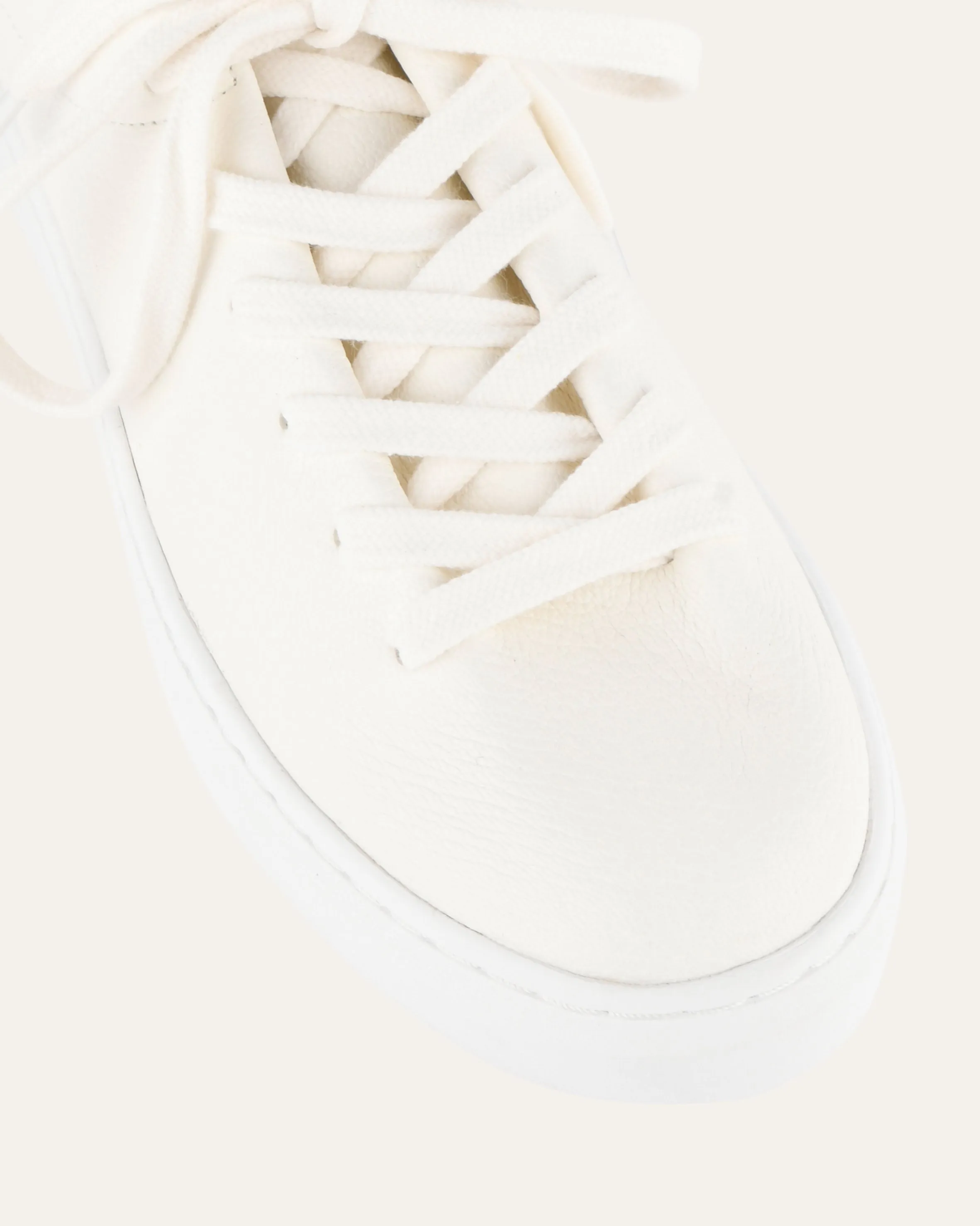 HEAT SNEAKERS OFF WHITE LEATHER