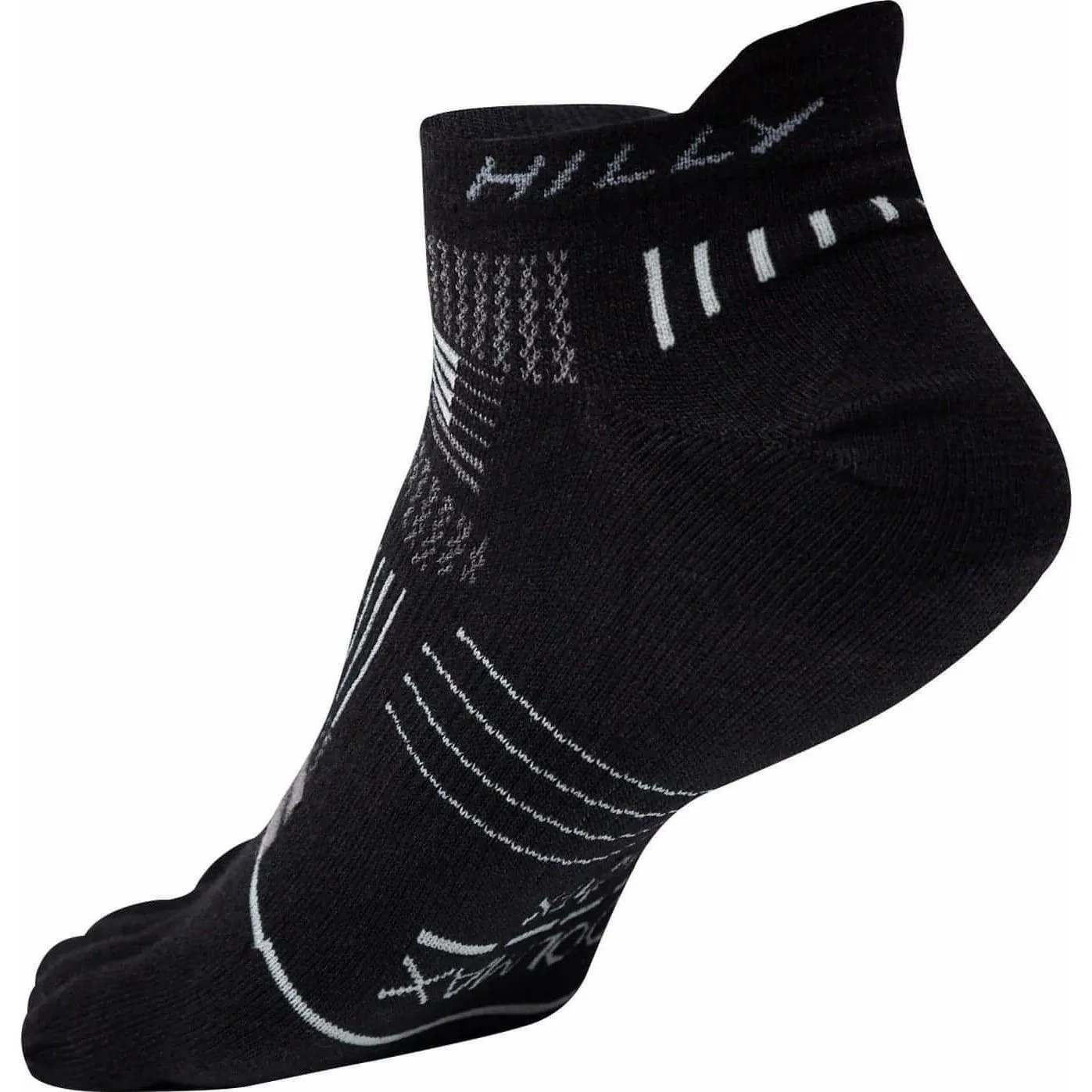 Hilly Toe Running Socklet - Black