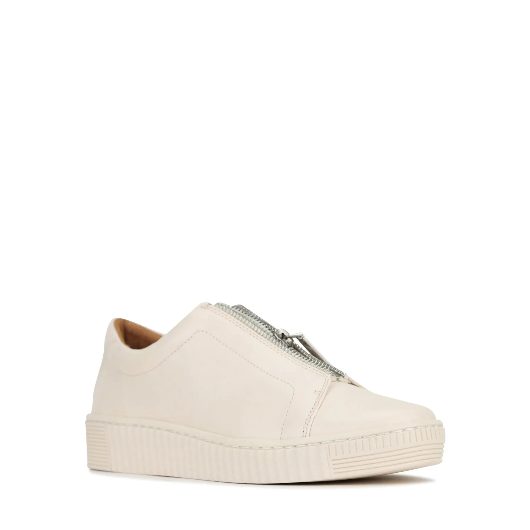 JOYA CHUNKY ZIPPER SNEAKERS LEATHER