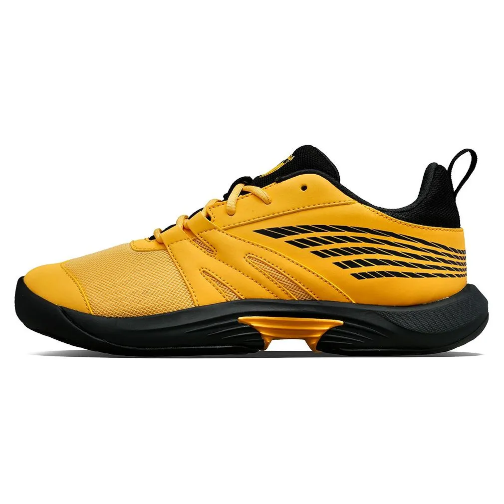 Juniors` SpeedTrac Tennis Shoes Amber Yellow and Moonless Night