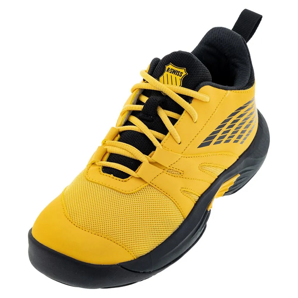 Juniors` SpeedTrac Tennis Shoes Amber Yellow and Moonless Night