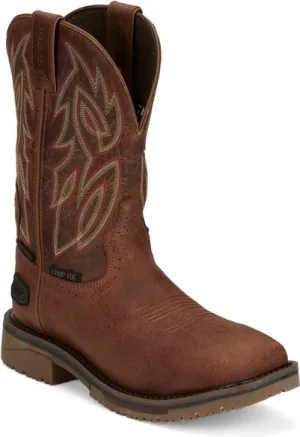 Justin Mens Wolfe Nano Toe Work Boots-SE4752