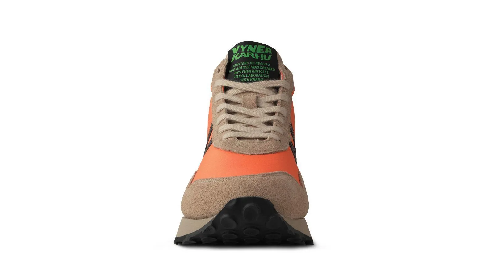 KARHU X VYNER ARTICLES M RUNNER - SMOKE GRAY / NECTARINE