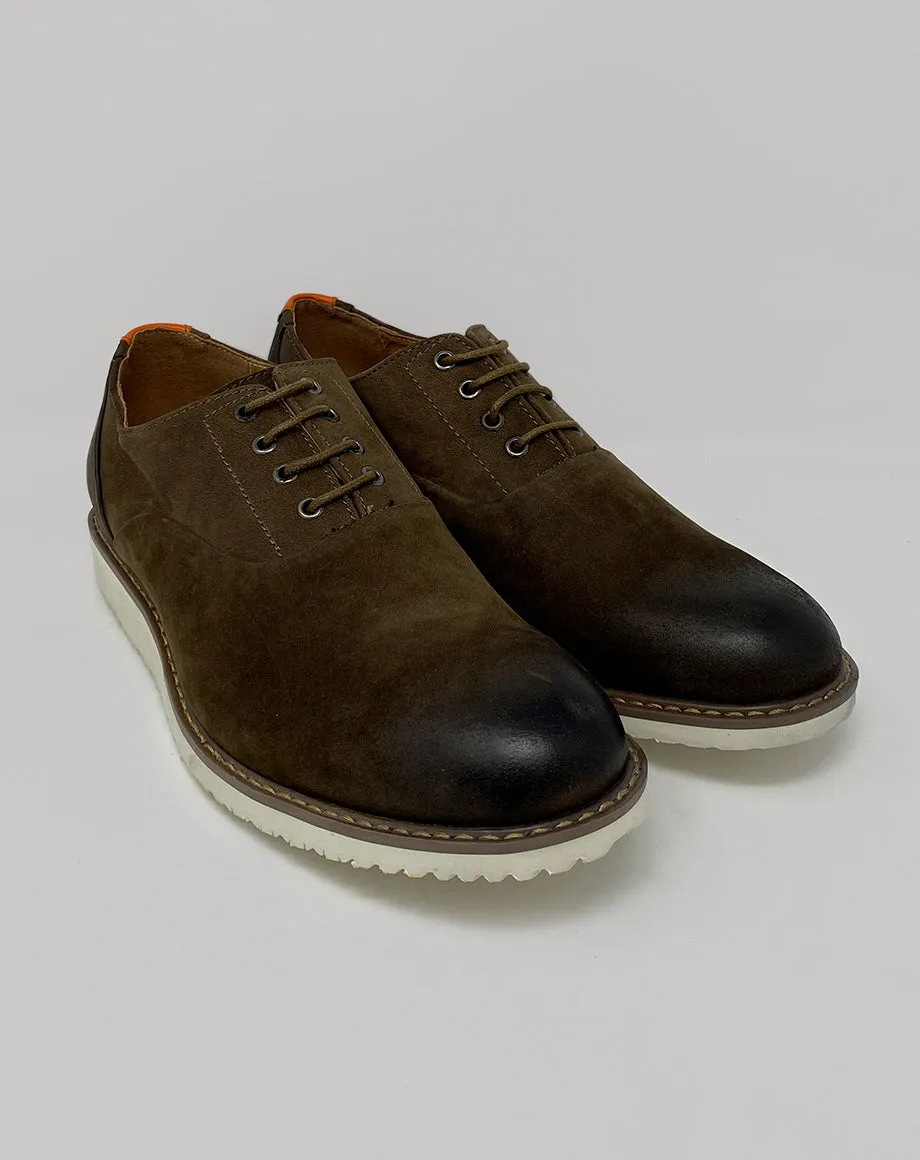 KIRKALDY MEN’S OXFORD SHOES | BROWN