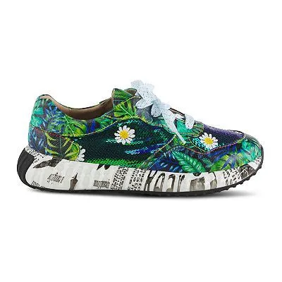 L'Artiste By Spring Step Zingy Women's Leather Sneakers