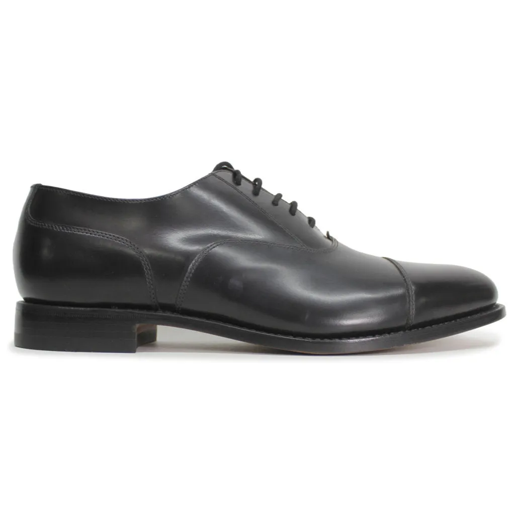 Loake 200 Black Mens Leather Oxford Formal Smart Lace-up Shoes - UK 10.5