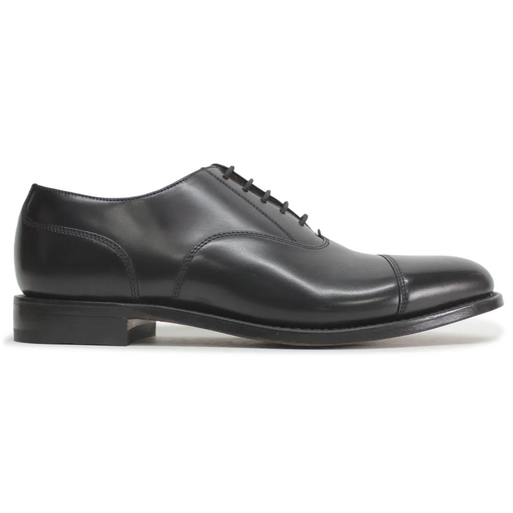 Loake 200 Black Mens Leather Oxford Formal Smart Lace-up Shoes - UK 8