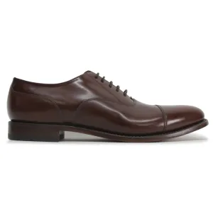 Loake 200 Brown Mens Leather Oxford Formal Smart Lace-up Shoes - UK 10.5