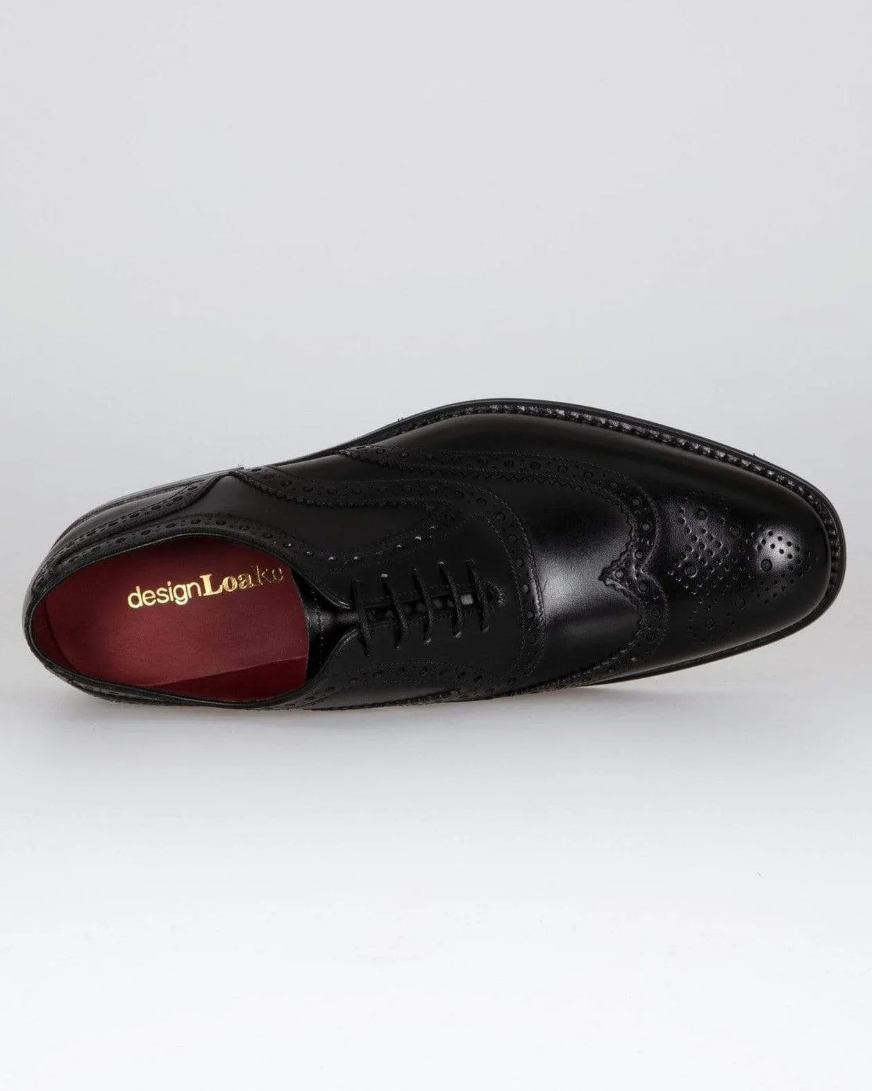 Loake Design Kerridge Oxford Brogue - Black