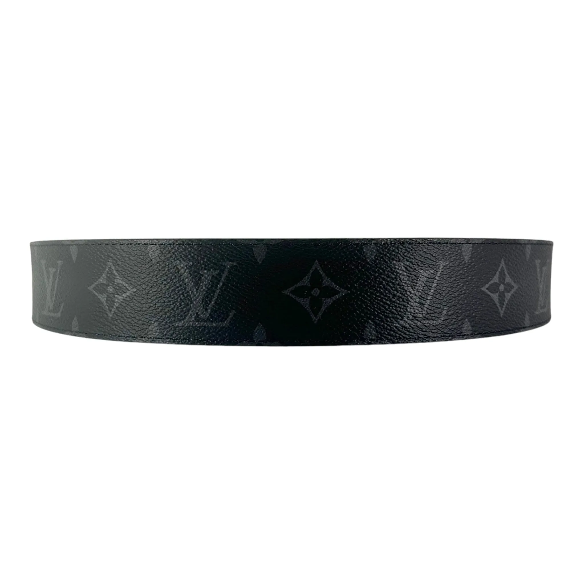 Louis Vuitton LV Initiales 40MM Reversible Belt Monogram Black Graphite