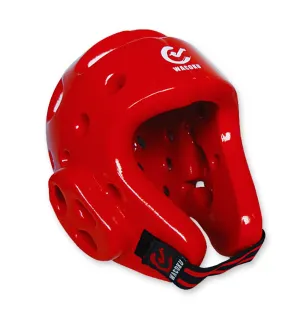 MAR-036A | WT Approved Red Taekwondo Head Guard