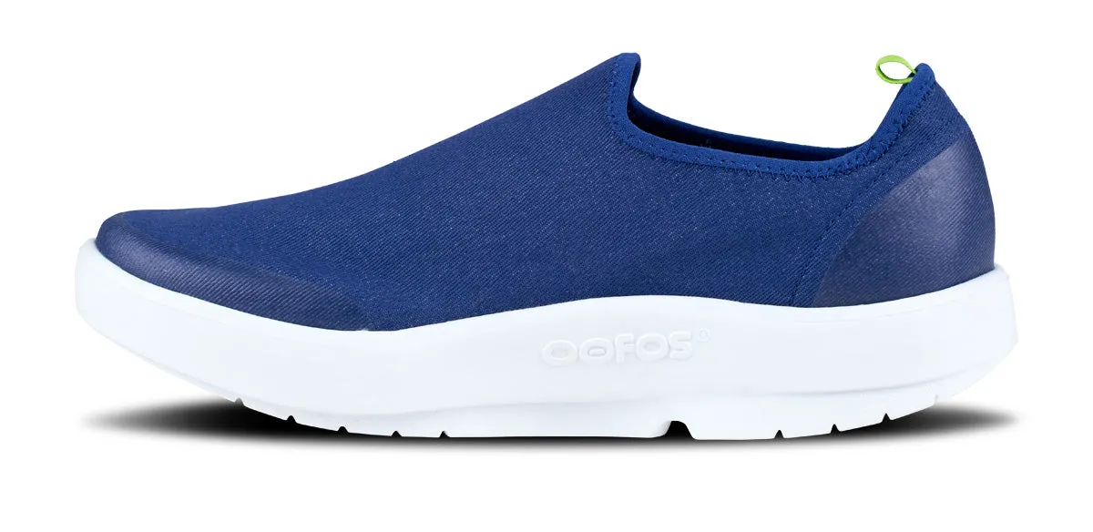 Men's OOmg eeZee Low Shoe - White Navy