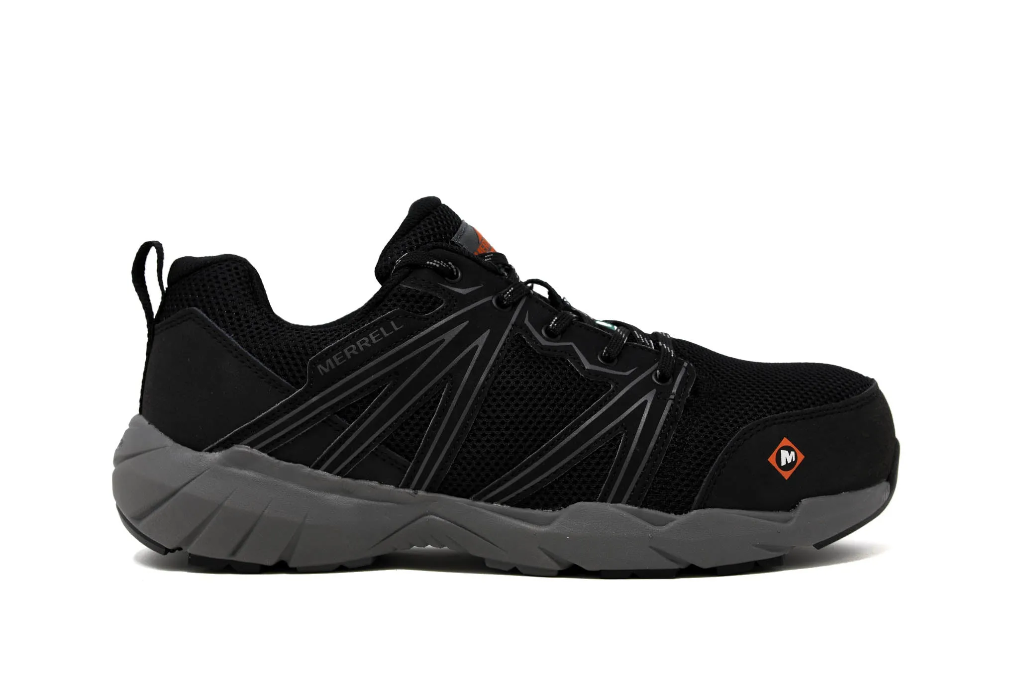 MERRELL WORK Fullbench Superlite Black CP ST