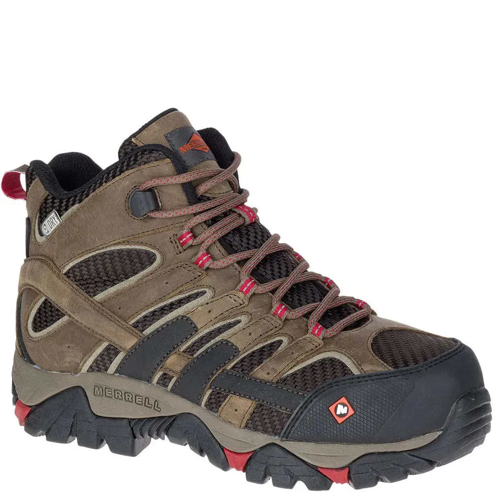 Moab 2 Vent Mid Women's Work Shoes Wp Boulder