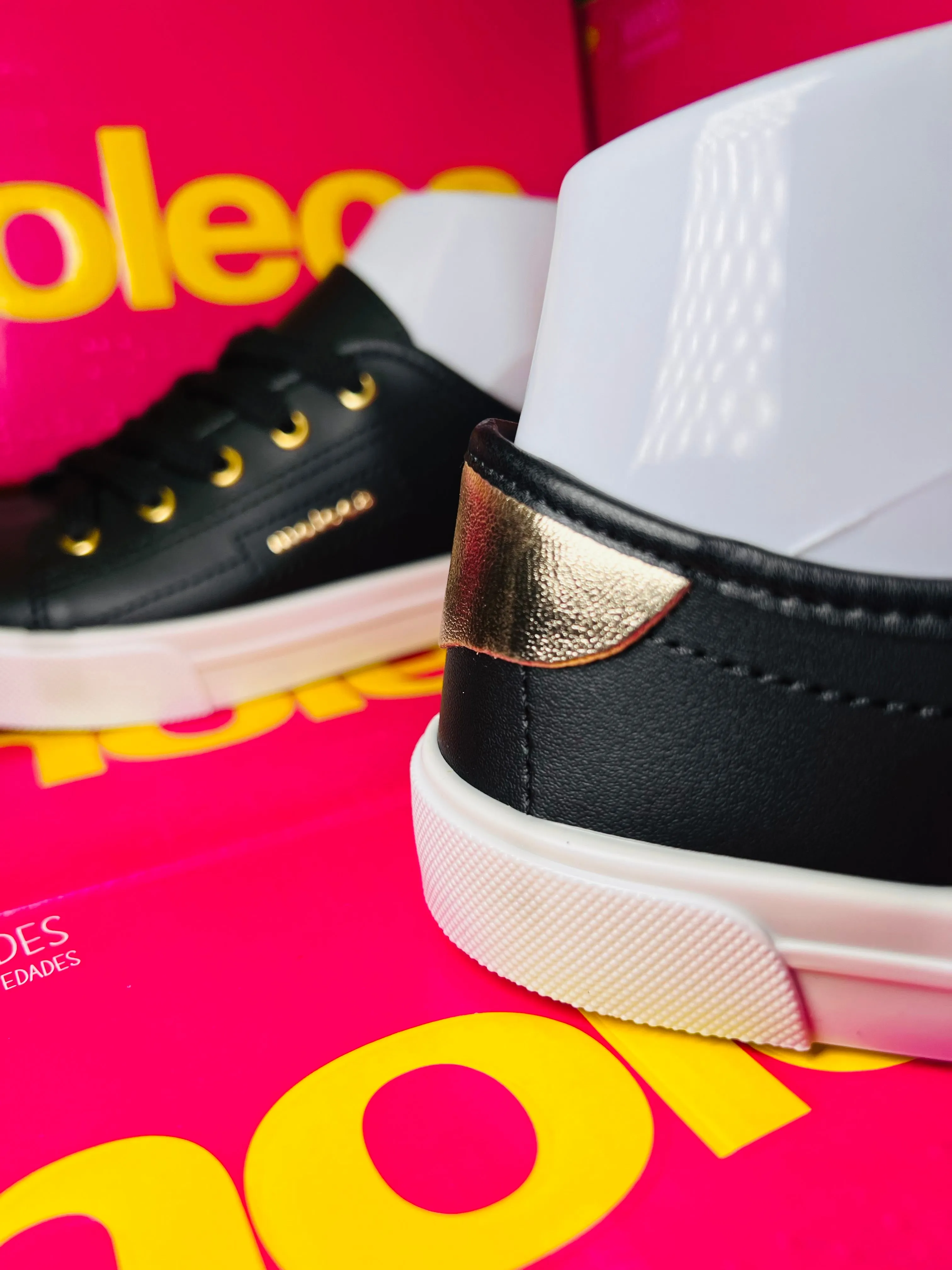 Moleca Golden Plus Limited Edition Comfort Tennis Shoes