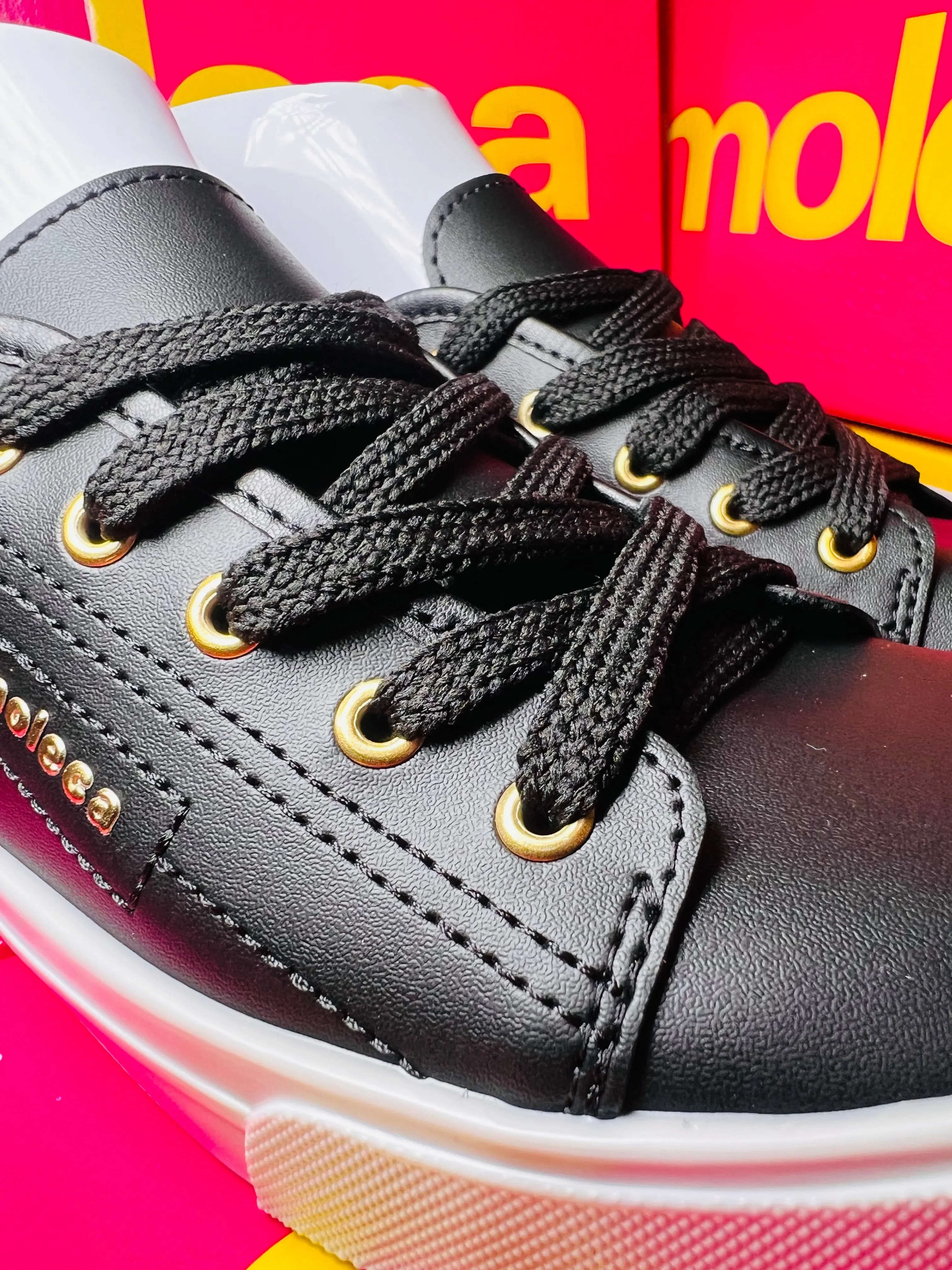 Moleca Golden Plus Limited Edition Comfort Tennis Shoes