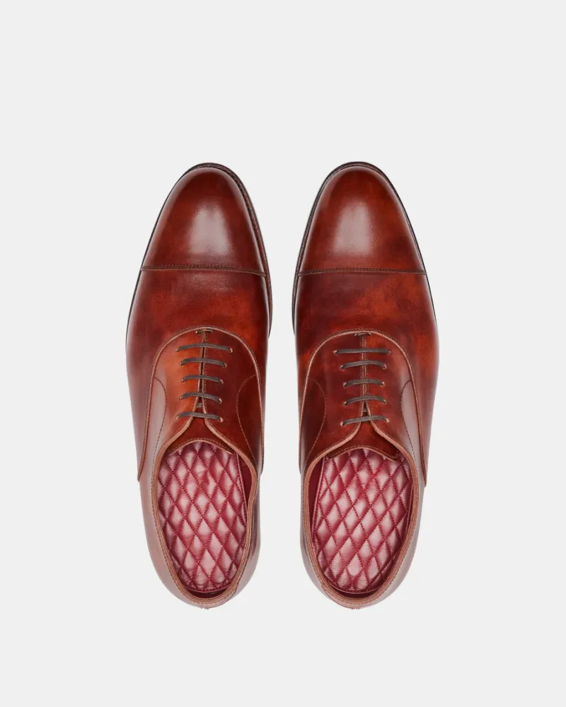 Museum Cognac Cap Toe Oxford Dress Shoe