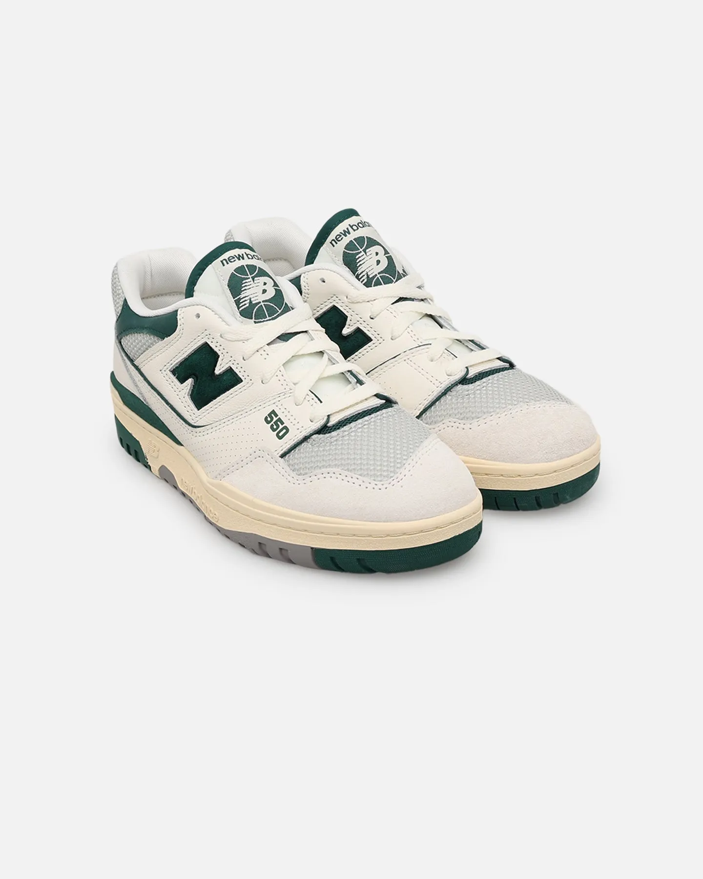 New Balance 550 "Sea Salt" White/Green