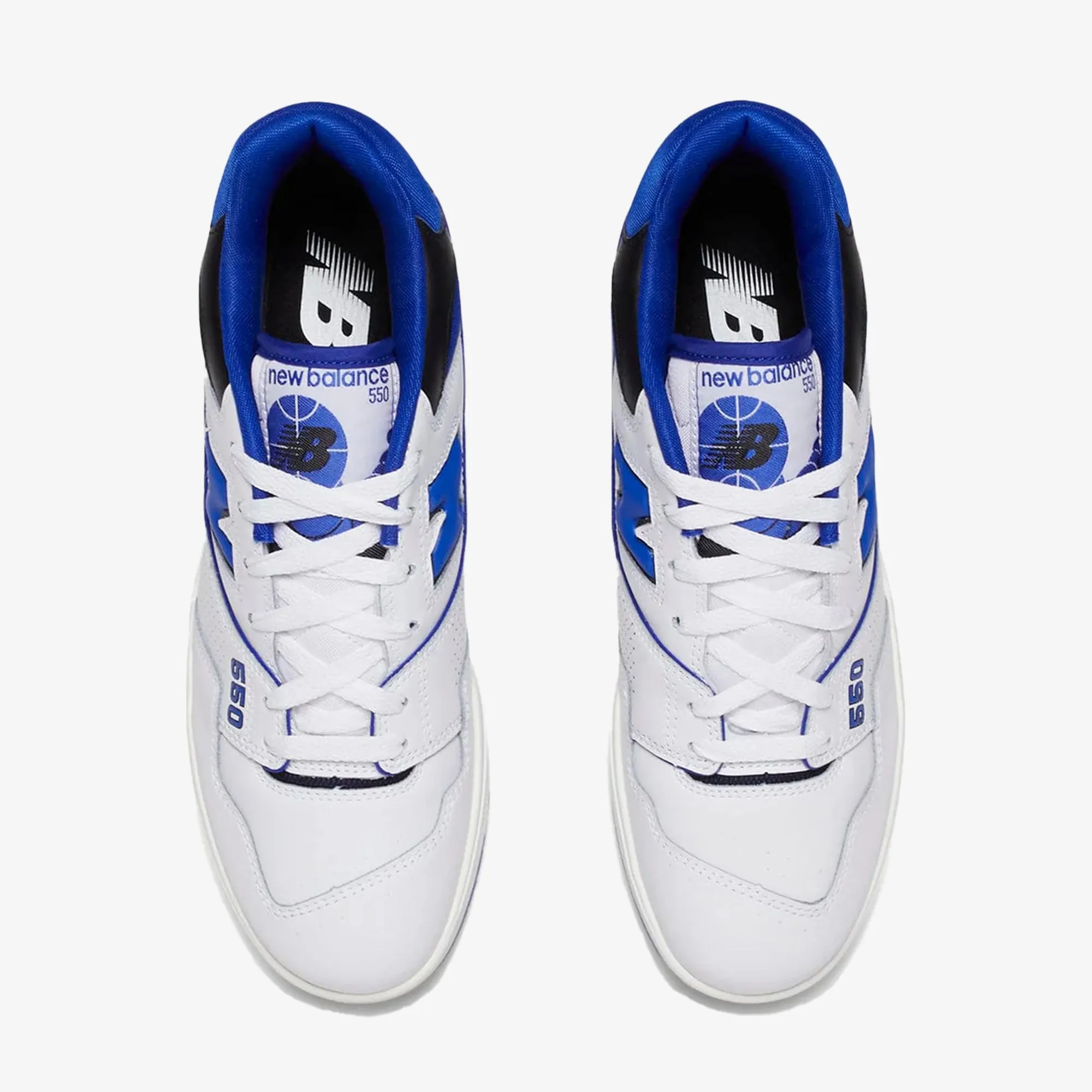 New Balance | BB550 { WHITE/BLUE