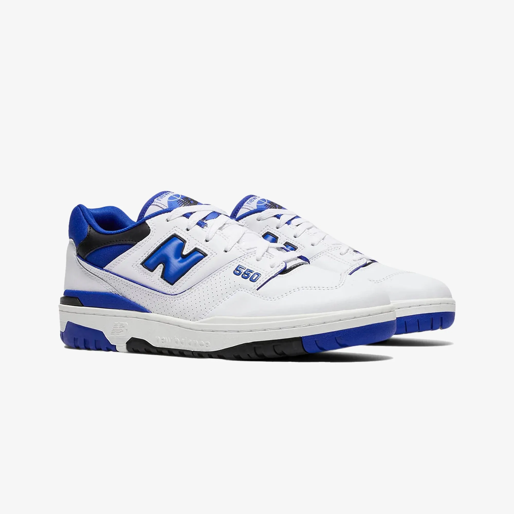 New Balance | BB550 { WHITE/BLUE