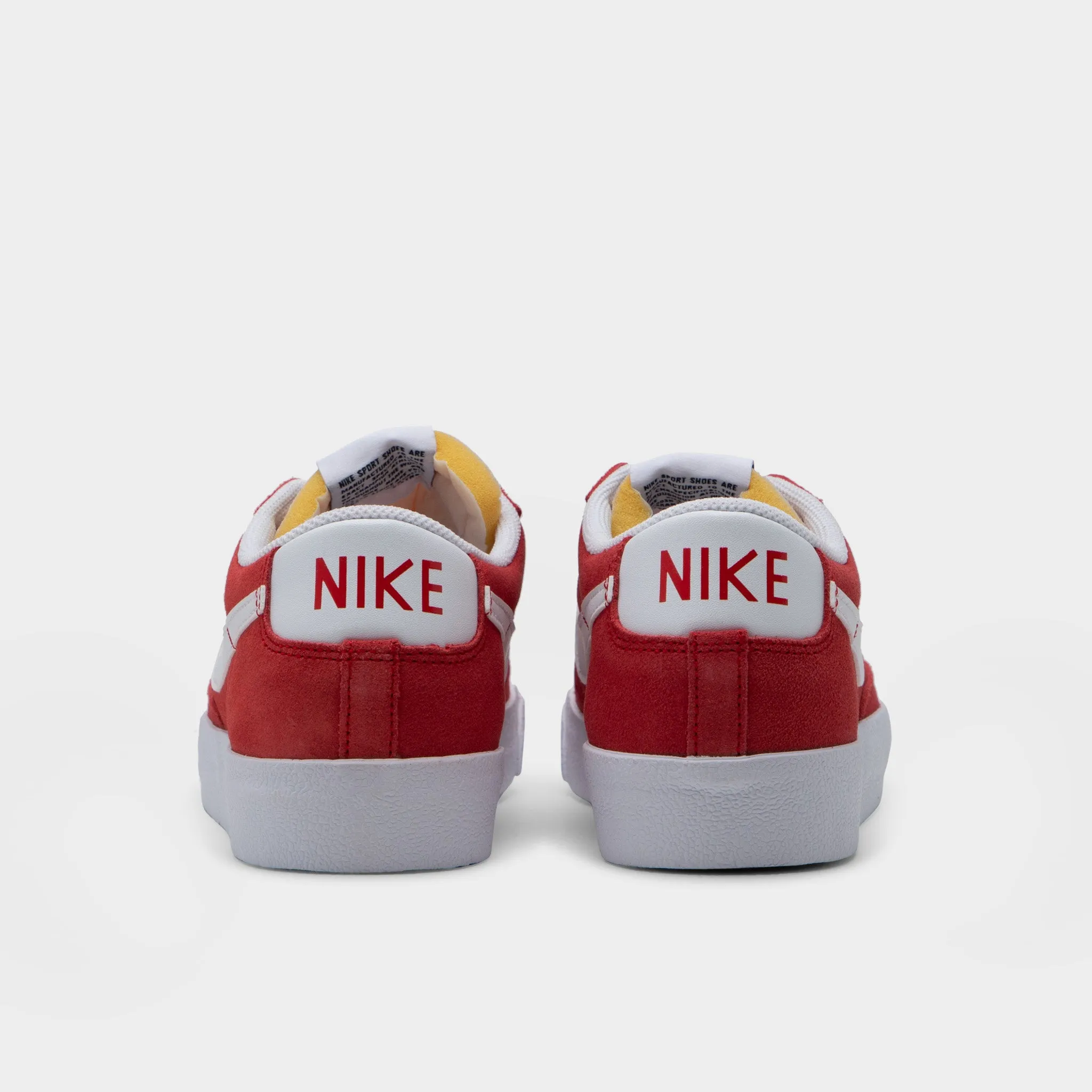 Nike Blazer Low '77 University Red / White - White