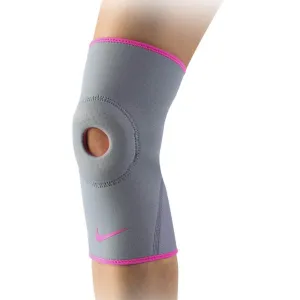 Nike Pro Combat Open Patella Knee Sleeve 2.0 Grey / Pink