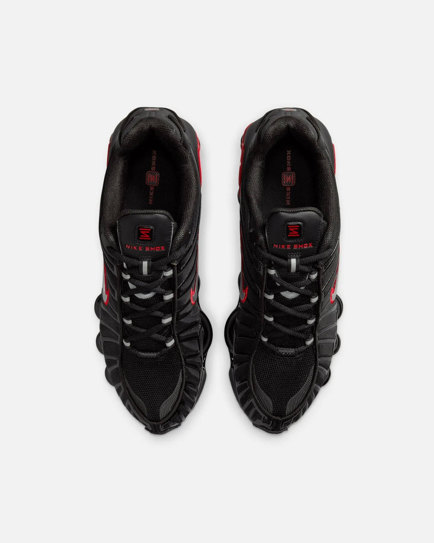 Nike Shox TL "Black Red" Black/Metallic Silver