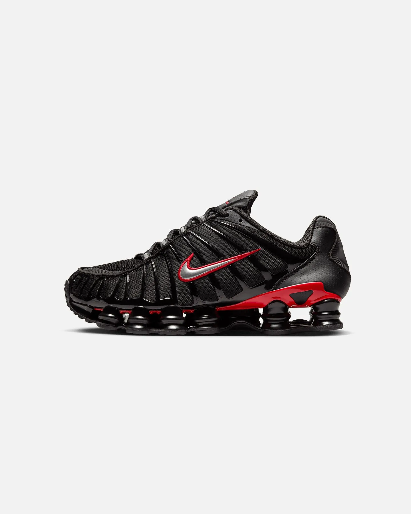 Nike Shox TL "Black Red" Black/Metallic Silver