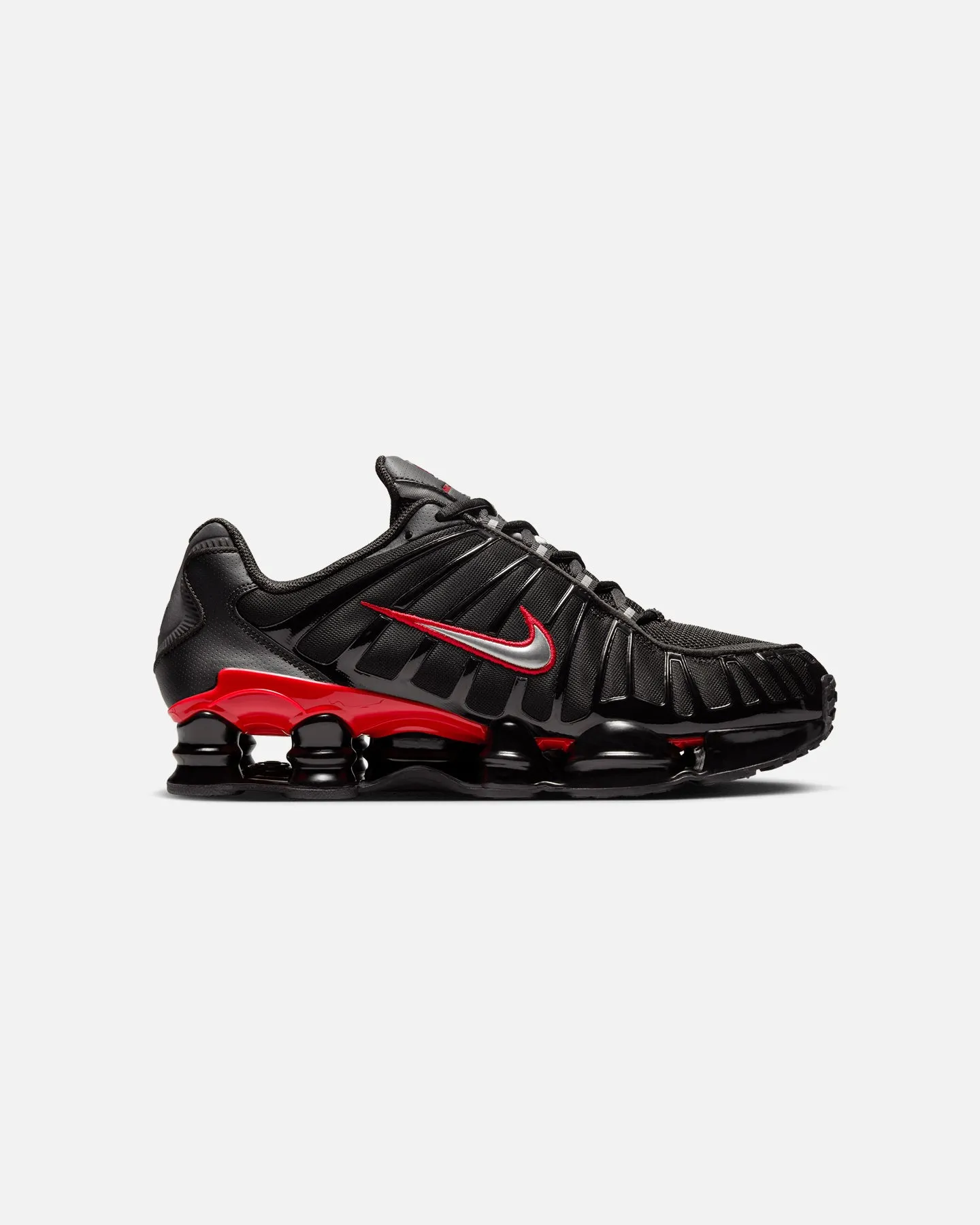 Nike Shox TL "Black Red" Black/Metallic Silver