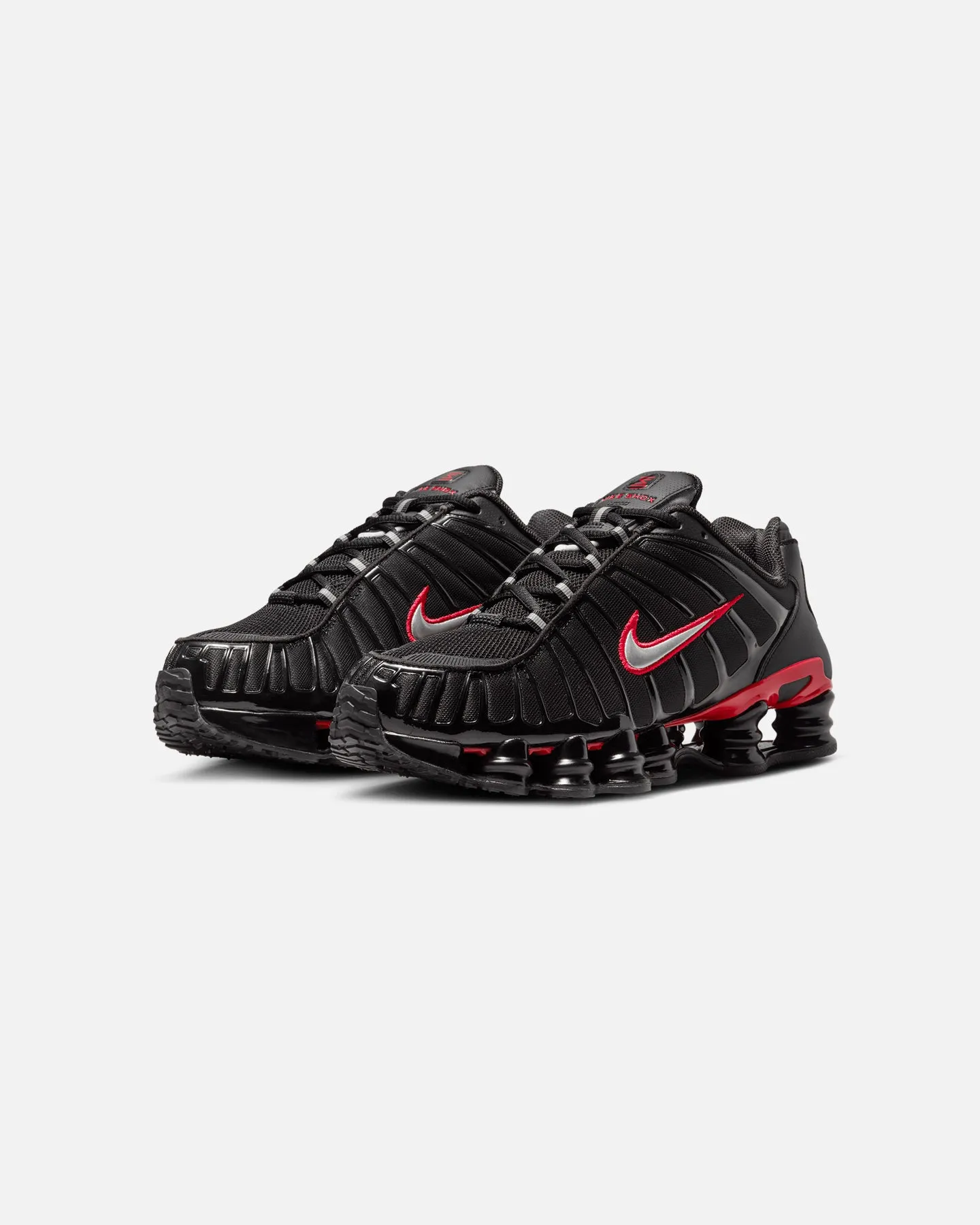 Nike Shox TL "Black Red" Black/Metallic Silver