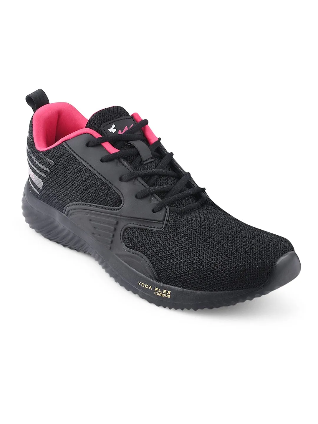 NOOR PLUS Black Women's Running Shoes