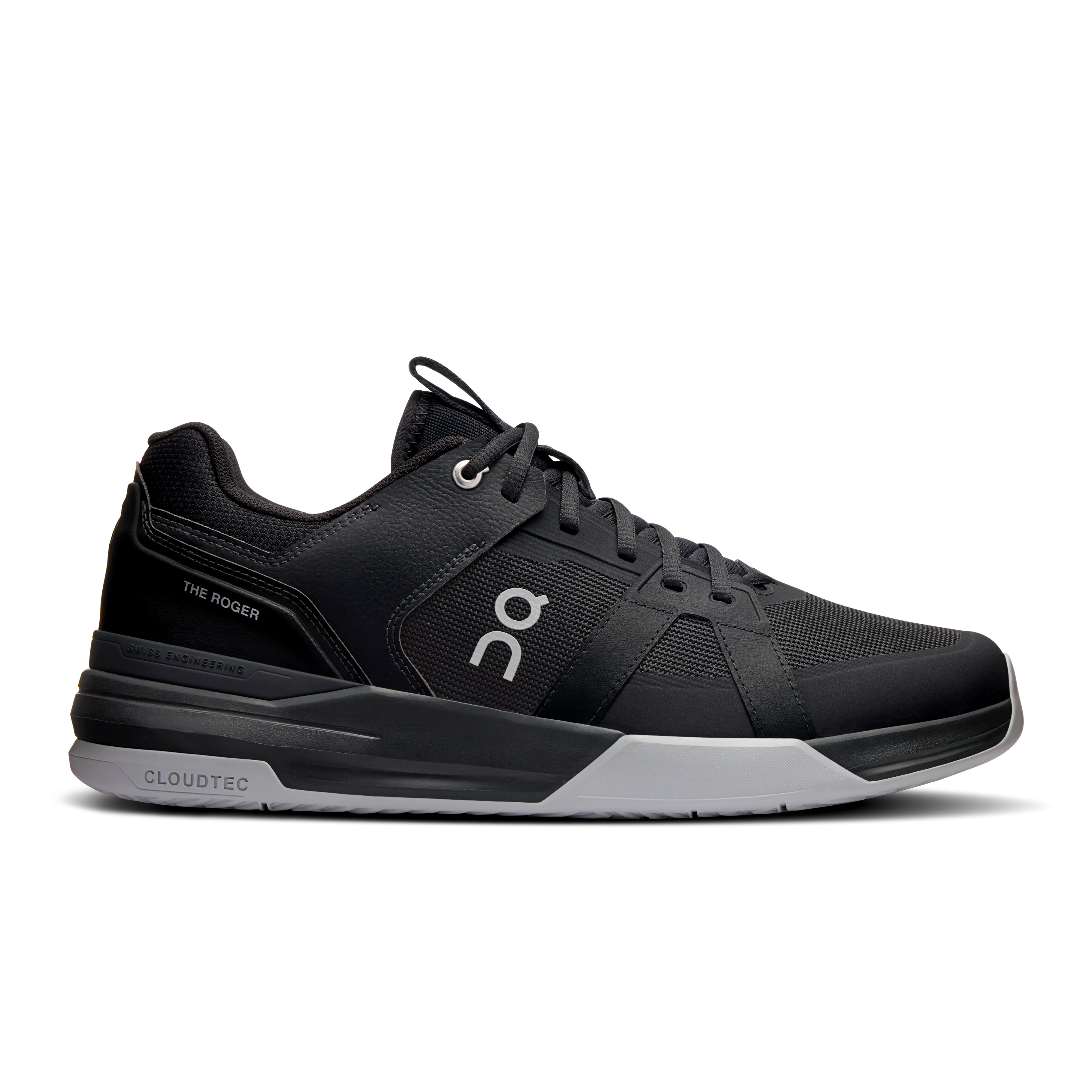 On Running Men's The Roger Clubhouse Pro Shoes - Black / Glacier