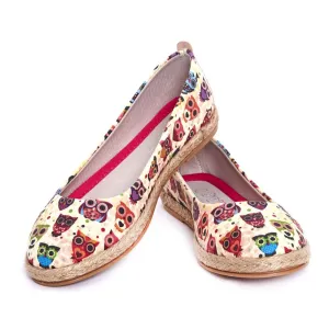 Owls Ballerinas Shoes FBR1181