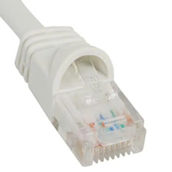 Patch Cord- Cat 5e- Molded Boot- 25' Wh