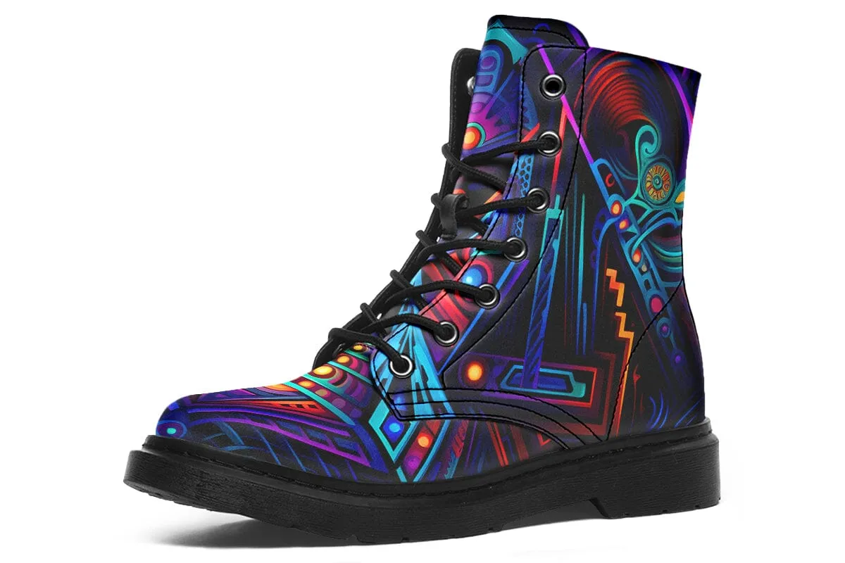 Pinball Combat Boots