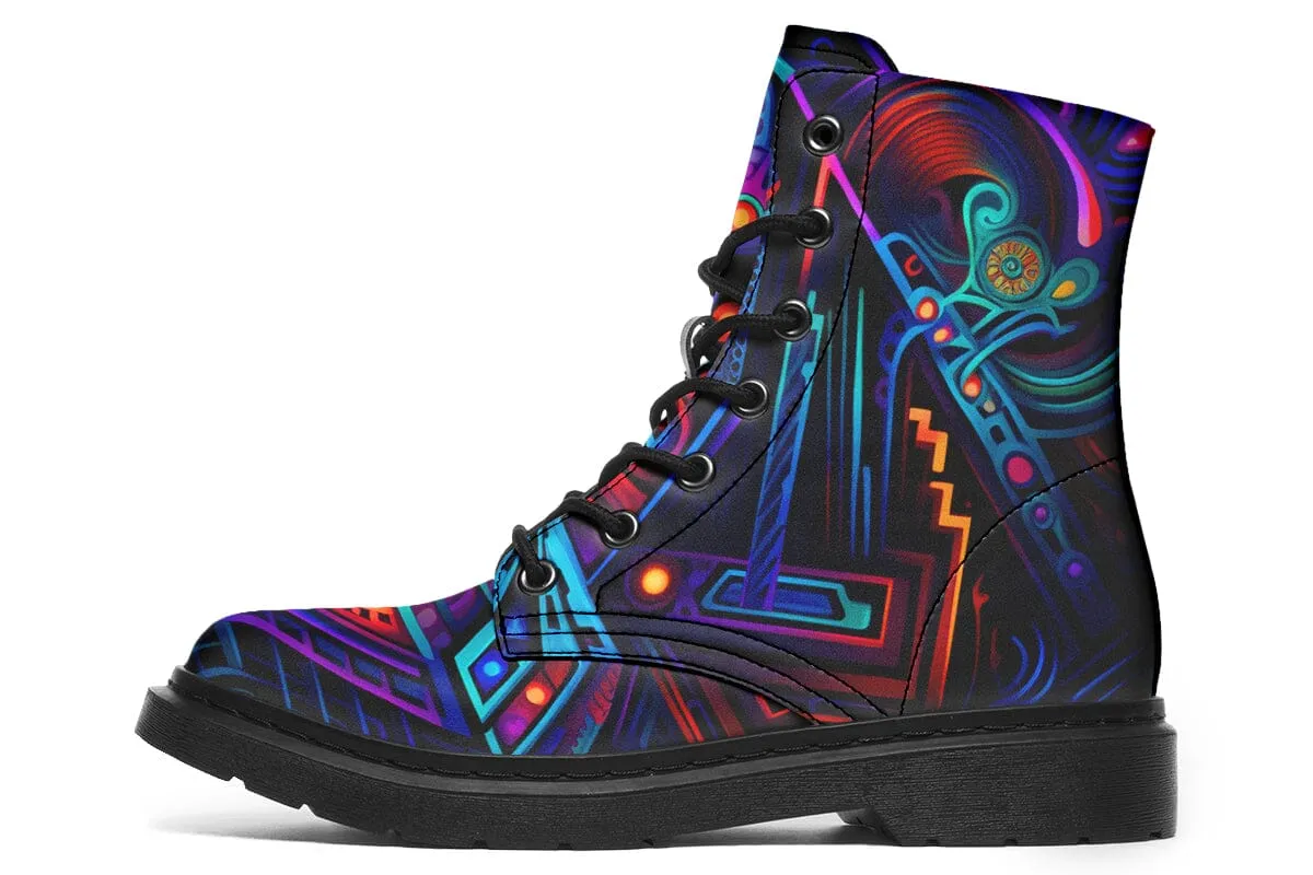 Pinball Combat Boots