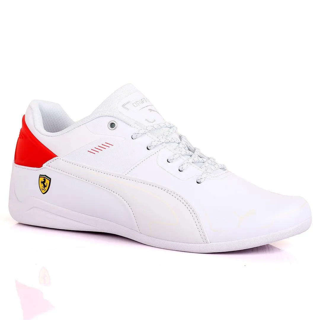 PM Ferrari Drift Cat Delta Sneakers-White