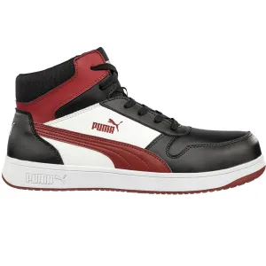 Puma Men's 630055 Frontcourt Mid Waterproof Composite Safety Toe Metal Free Work Shoes