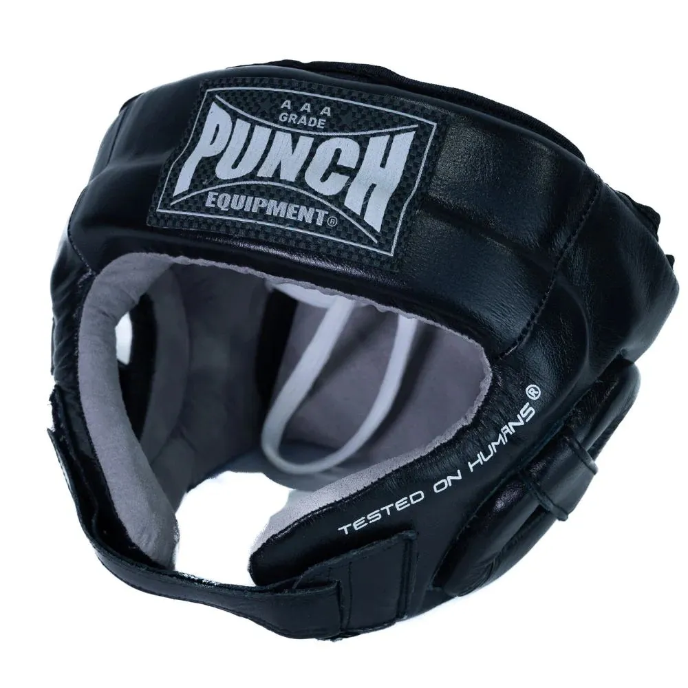 Punch Open Face Headgear